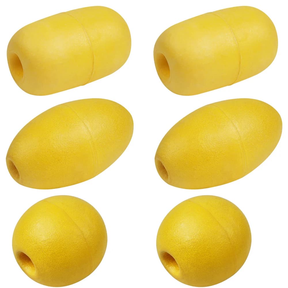 6 flotteurs mousse pour eau profonde - marqueurs casiers crabe, ancres dérivantes, kayak
