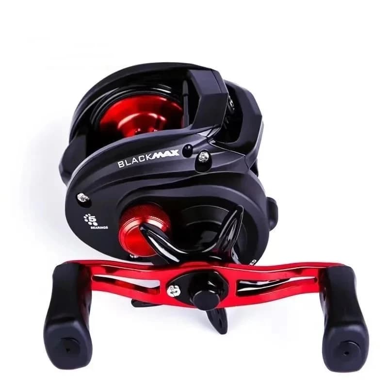 Moulinet baitcasting Black Max3 original 6.4:1 frein 8.1kg droit gaucher pêche eau douce