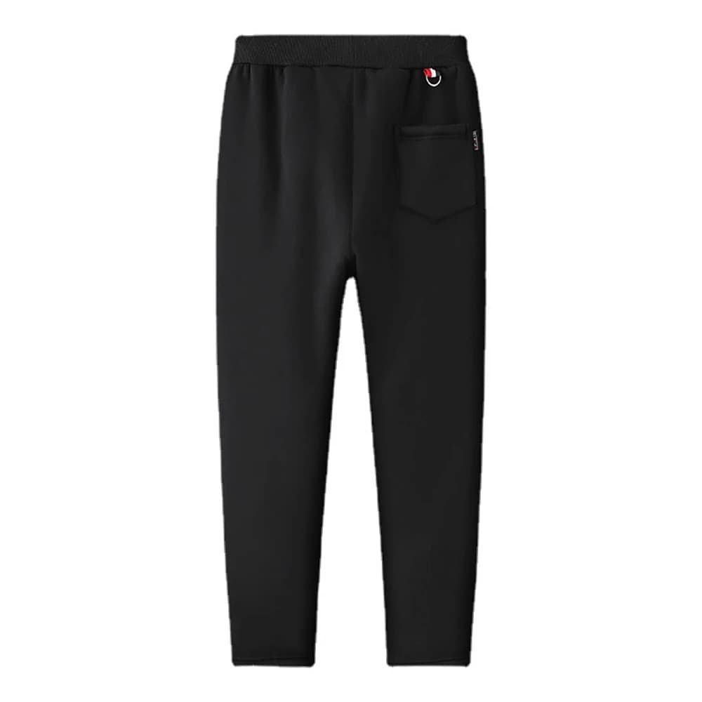 Pantalon jogging pêche hiver laine mouton épais chaud avec cordon pour homme confortable