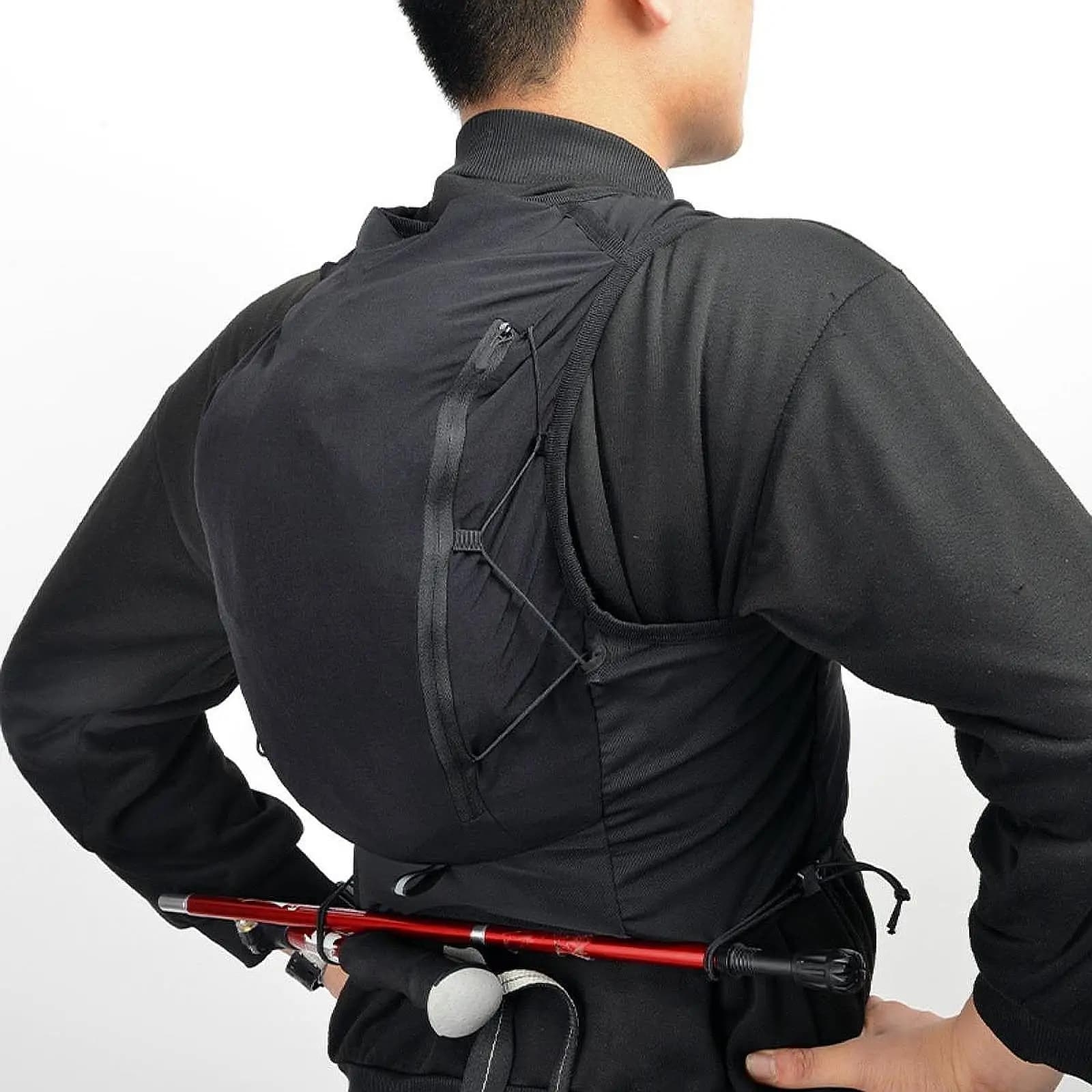 Veste hydratation running randonnée vélo - Sac à dos sport avec réservoir eau trail femme homme S-XXL