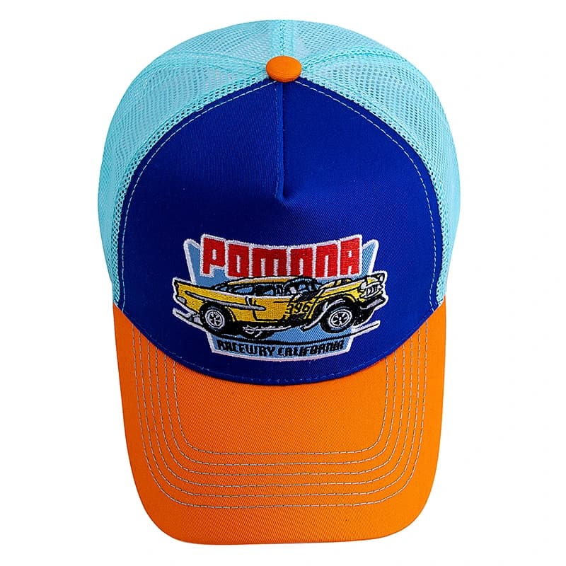 Casquette pêche été unisexe mesh - Broderie trucker snapback - Hommes femmes outdoor tendance