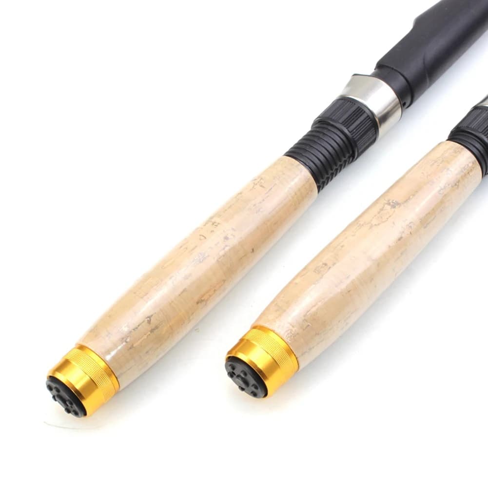 Canne pêche ultra-courte télescopique multifonction - Spinning carbone durable anti-dérapant outil pêche
