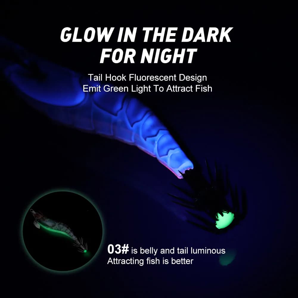 Leurre seiche Kingdom Egi coulant lent - Hameçon calamar poulpe - Appât lumineux pêche mer