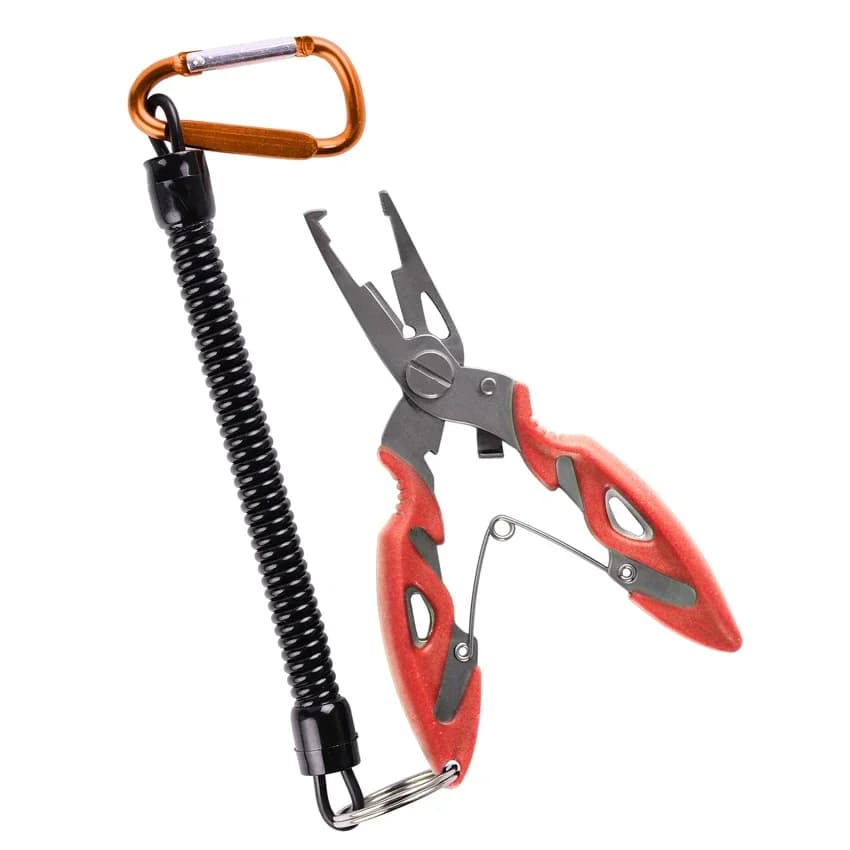 Kit pêche polyvalent 2021 : pince, ciseaux, épuisette et outils pour montage de mouches