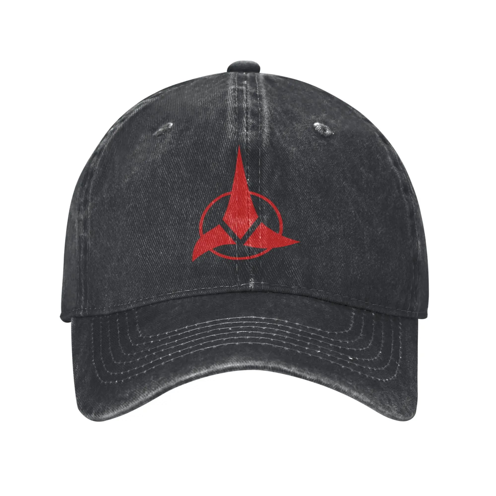 Casquette baseball Star Trek Empire Klingon pour pêche et camping - Style y2k rétro ajustable
