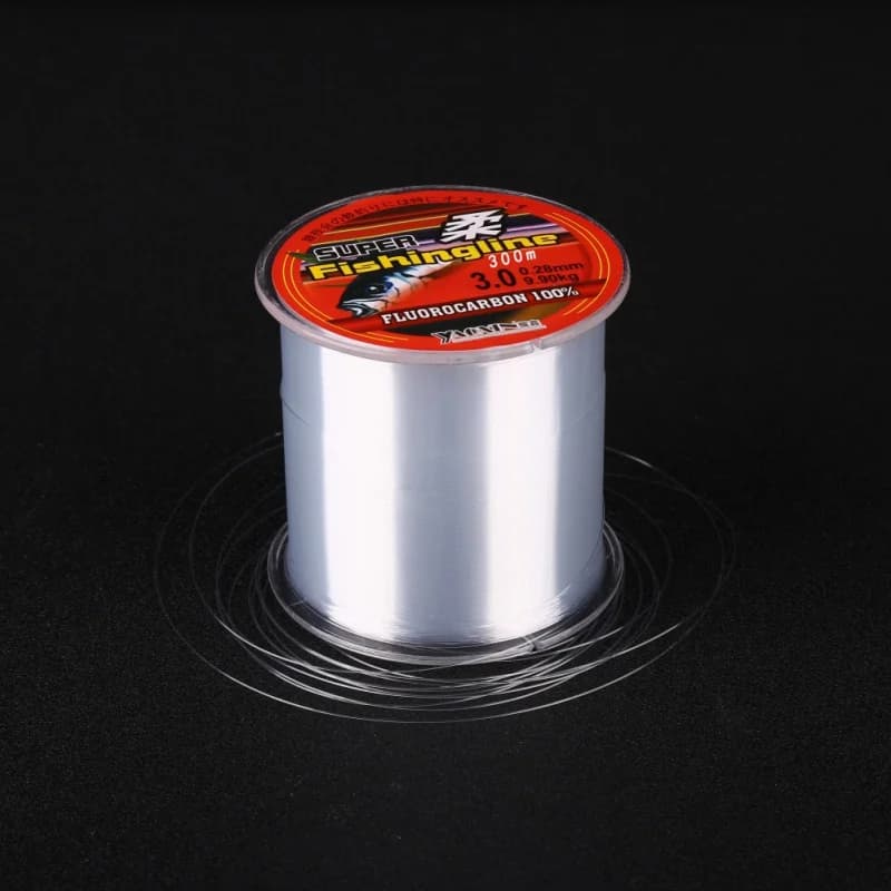 Ligne tressée fluorocarbone 300M-500M pour pêche à la mouche - Nylon japonais revêtu 3.8-21KG