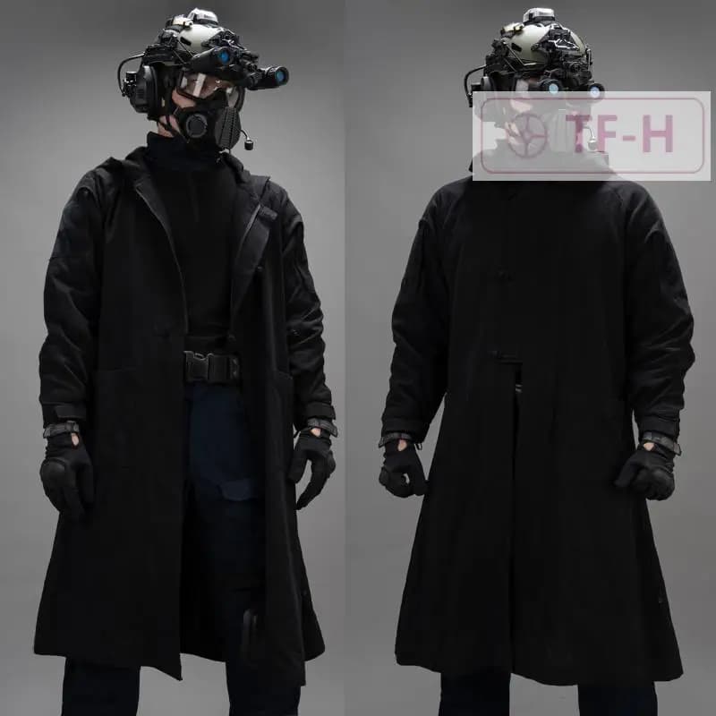 Manteau longue pêche avec capuche - Vêtement technique outdoor pour pêcheurs exigeants