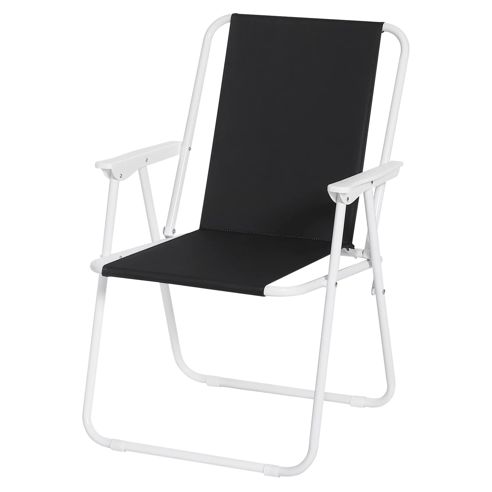 Fauteuil de pêche pliant léger WOLTU avec accoudoirs pour camping plage jardin extérieur