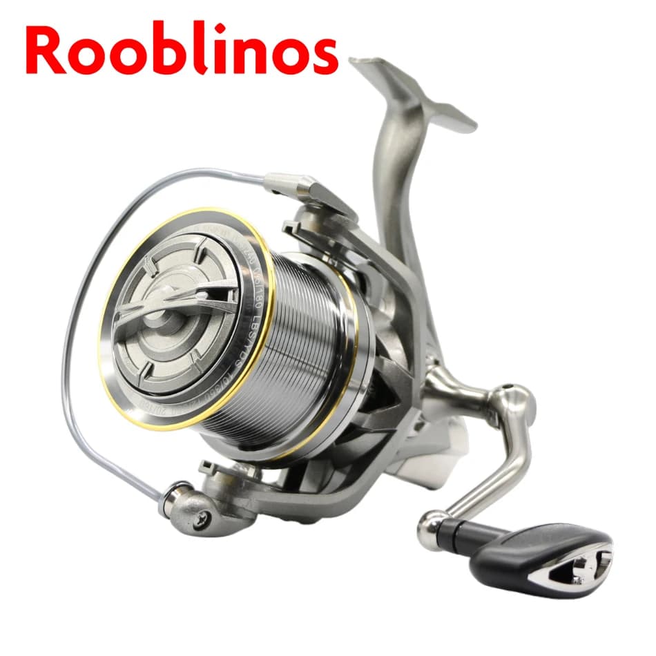 Moulinet de pêche spinning NGK puissant 25KG avec roulements acier inoxydable pour eau salée et eau douce