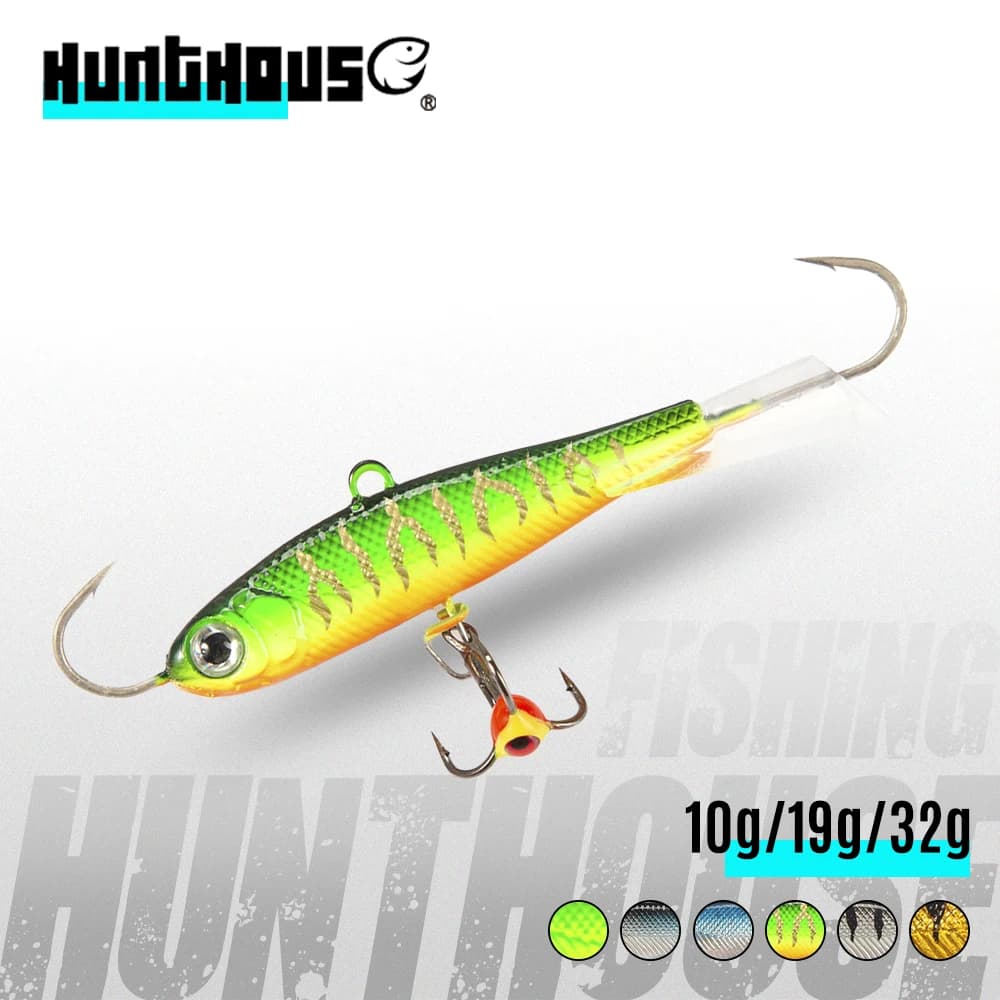 Leurre vibration balance jigging 50mm 65mm 75mm pour pêche hiver glace - brochet perche