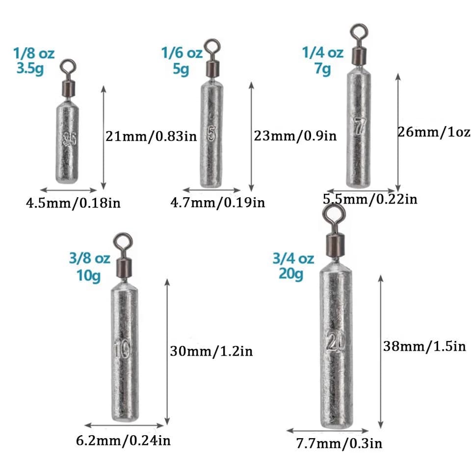 Plombs pêche carpe 10 pièces 3.5g 5g 7g 10g 14g 20g poids plombage accessoires matériel pêche