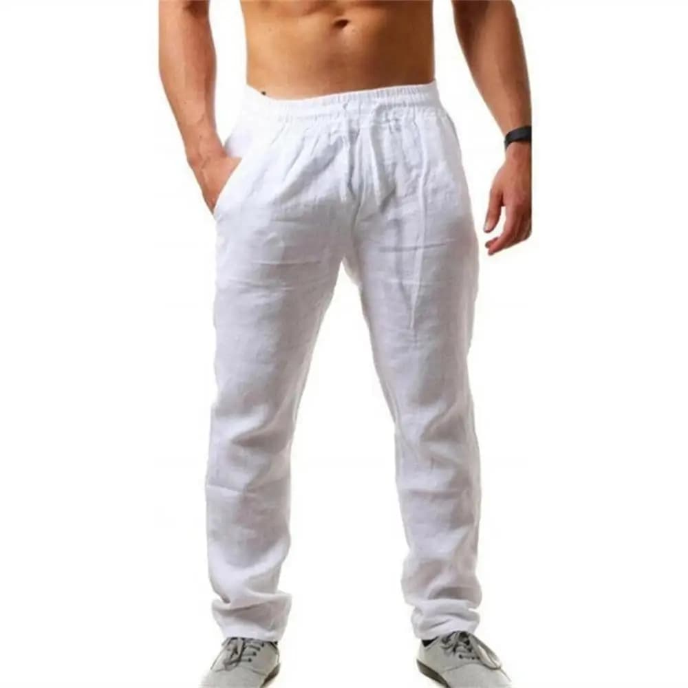Pantalon pêche été homme léger respirant coupe loose pour pêche en rivière et lac