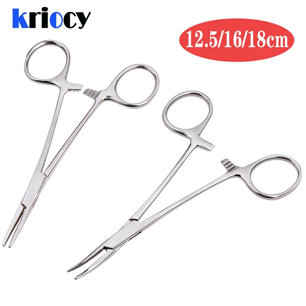 Pince hémostatique outil main 12.5-18cm pour décrocher poissons et soins matériel pêche