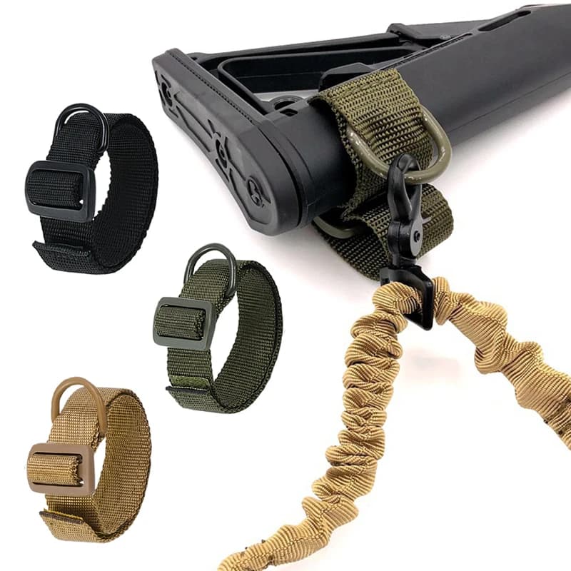 Corde fusil multifonction portable avec attache rapide pour équipement de pêche et sécurité chasse