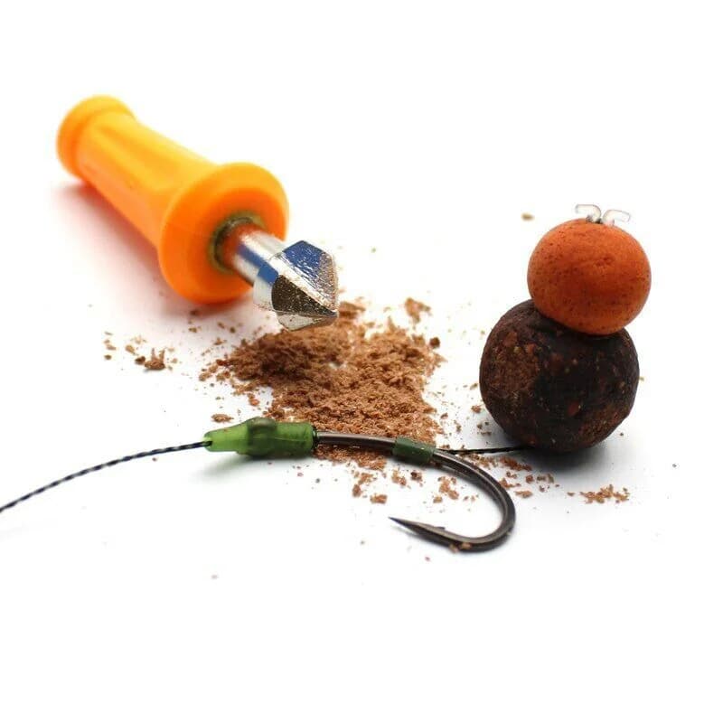 Foret à bouillettes snowman pour carp fishing - Outil pour montage rapide de rigs snowman