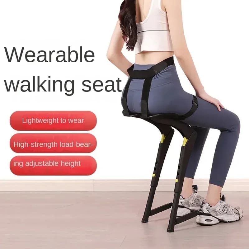 Tabouret de pêche pliant exosquelette léger portable - Siège voyage compact pour pêche nomade