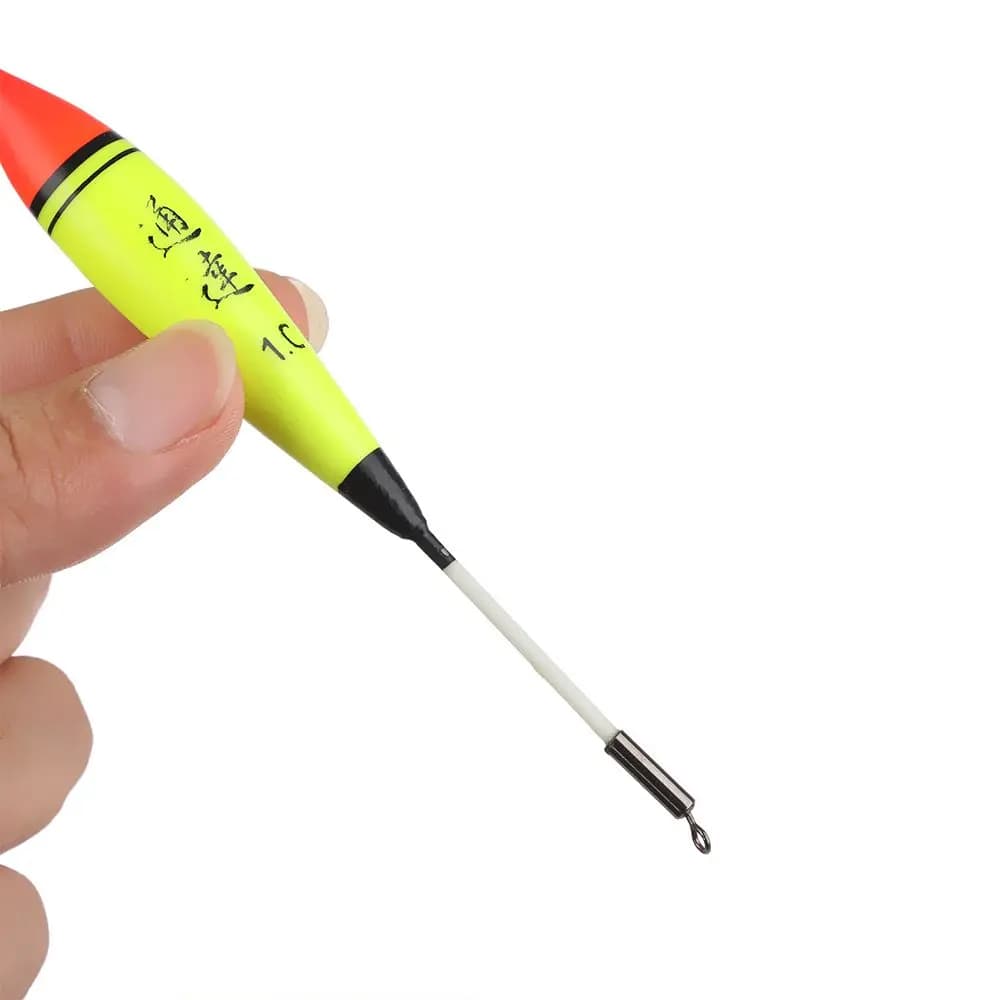 Flotteur de pêche lumineux nuit Eva 8-80g, bouchon flottant résistant pour pêche en étang et rivière