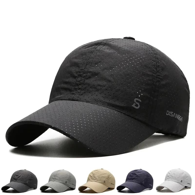 Casquette running légère à séchage rapide pour pêche sportive et activités aquatiques été