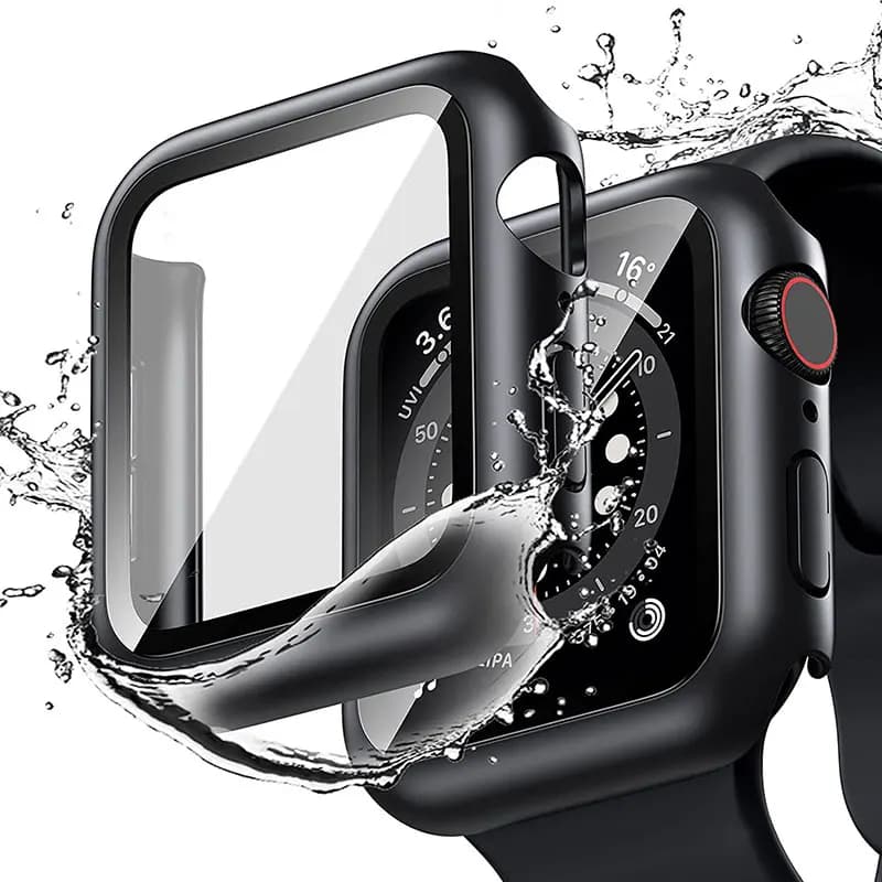 Coque de protection et bracelet pour Apple Watch 44mm 40mm, compatible pêche et activités nautiques