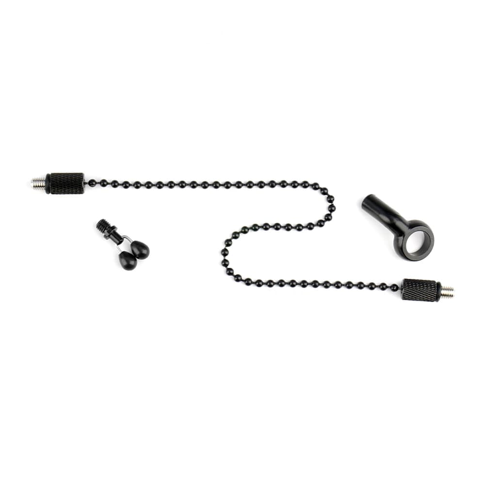 Indicateur de touche swinger pour carpe fishing avec chaîne inox et bobbins réglables