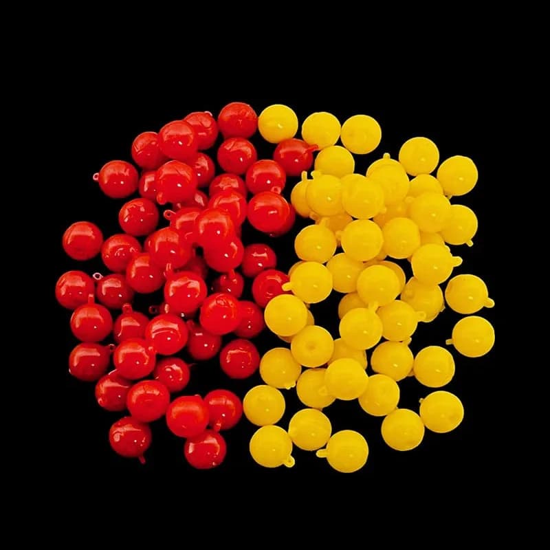 Billes flottantes TPR 8-14mm saveur maïs - Leurres souples pour pêche à la carpe et truite