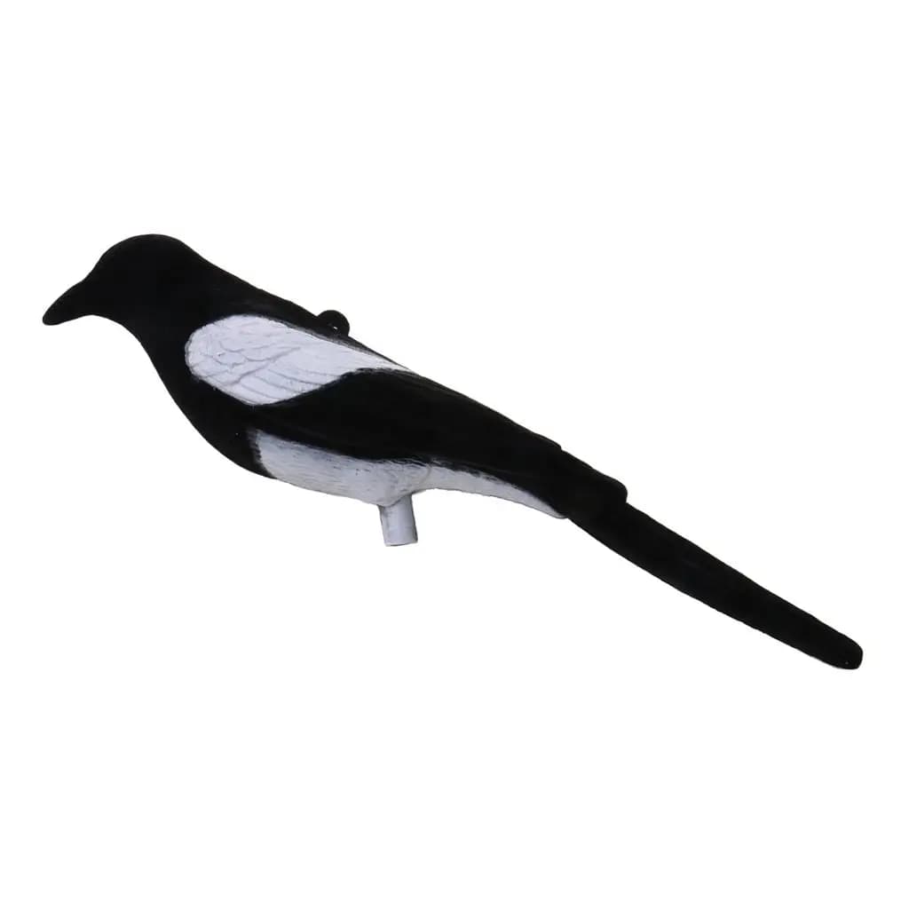 Leurre d'oiseau artificiel à plumes pour pie - Accessoire de chasse et décoration intérieure