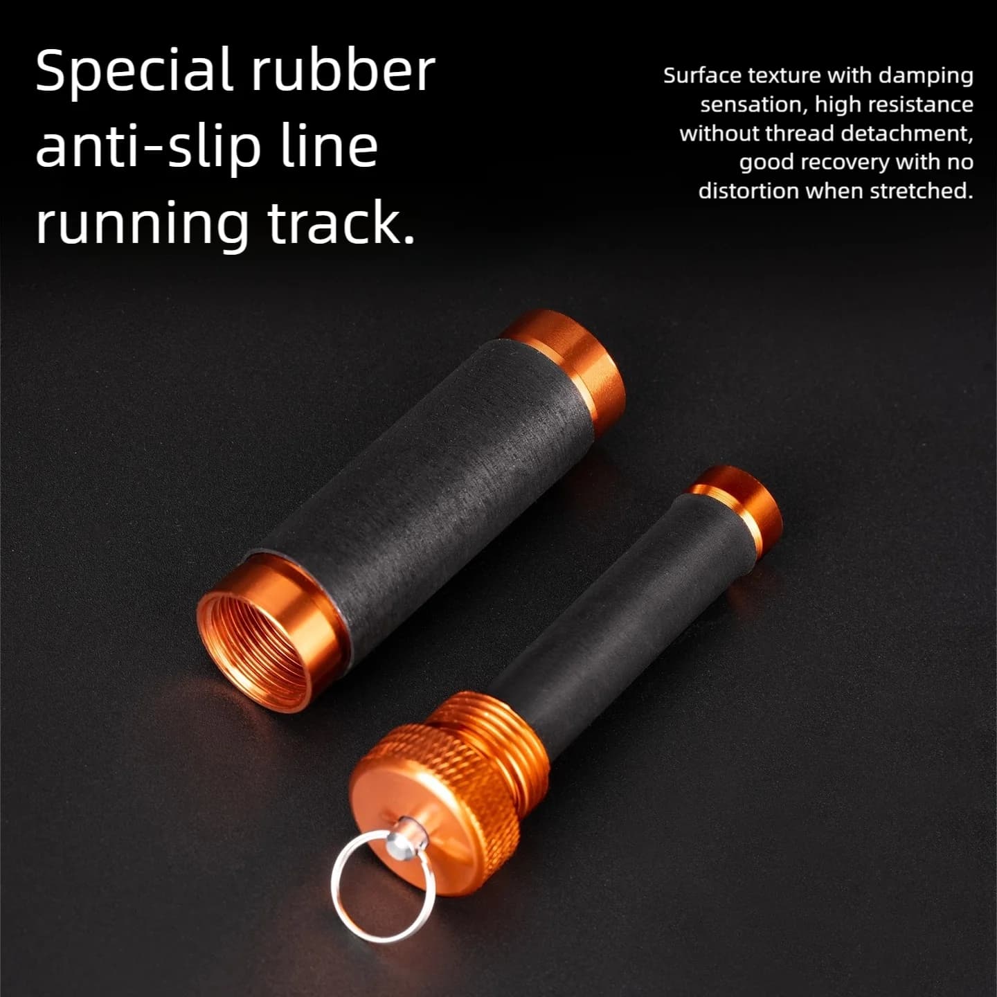 Line Pull Rod Aluminum Alloy，Rubber Anti-Slip，Snag Line Pulling/Hook Tying & Kno
