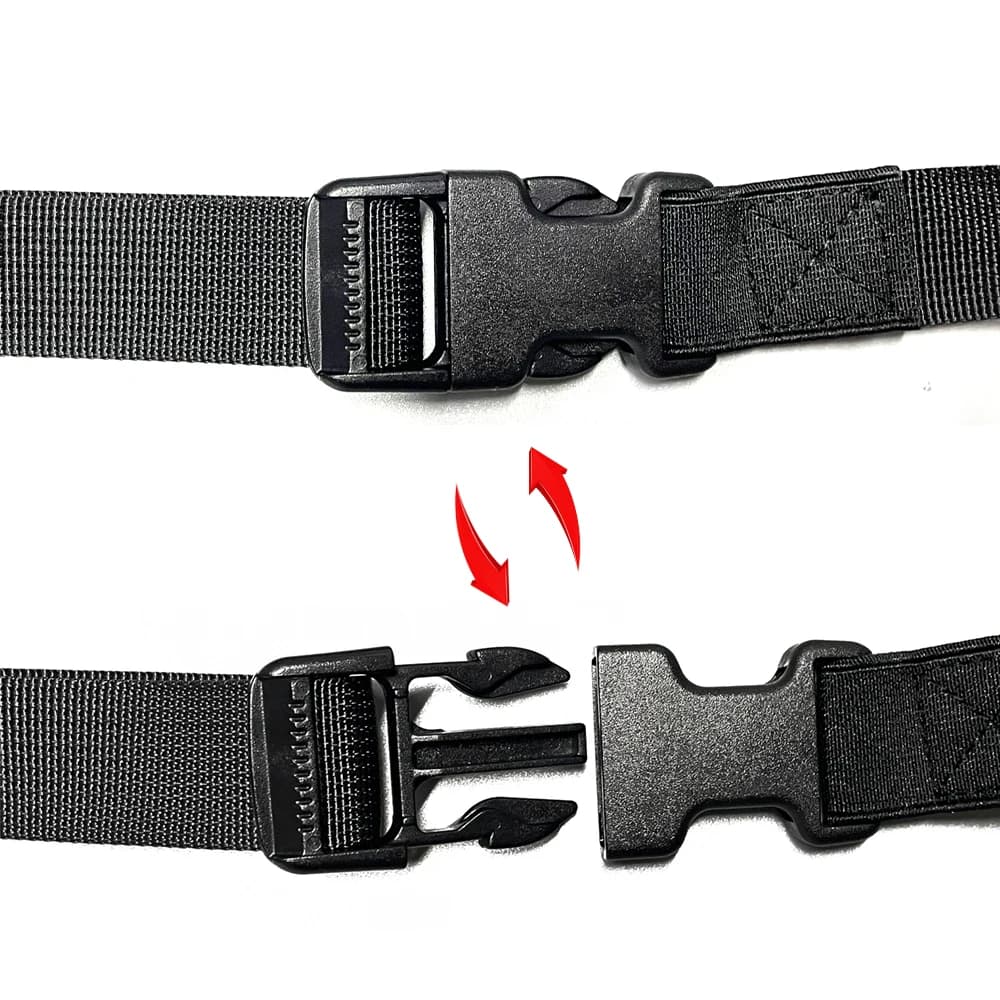 Sangle de cuisse tactique élastique pour holster et équipement de pêche - fixation jambe
