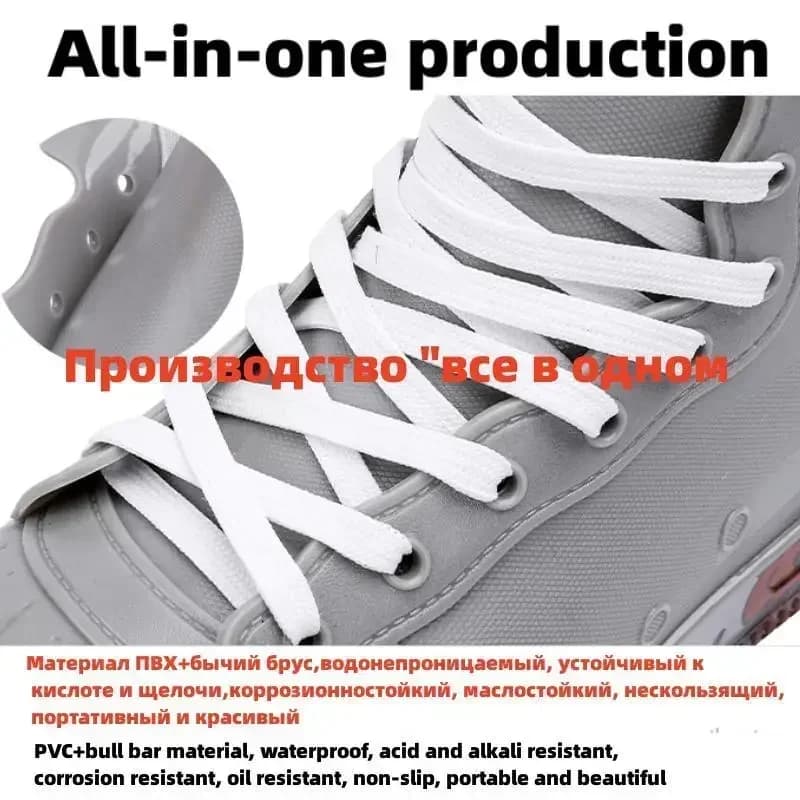 Bottes de pêche homme 2023 imperméables antidérapantes caoutchouc durable chef travail
