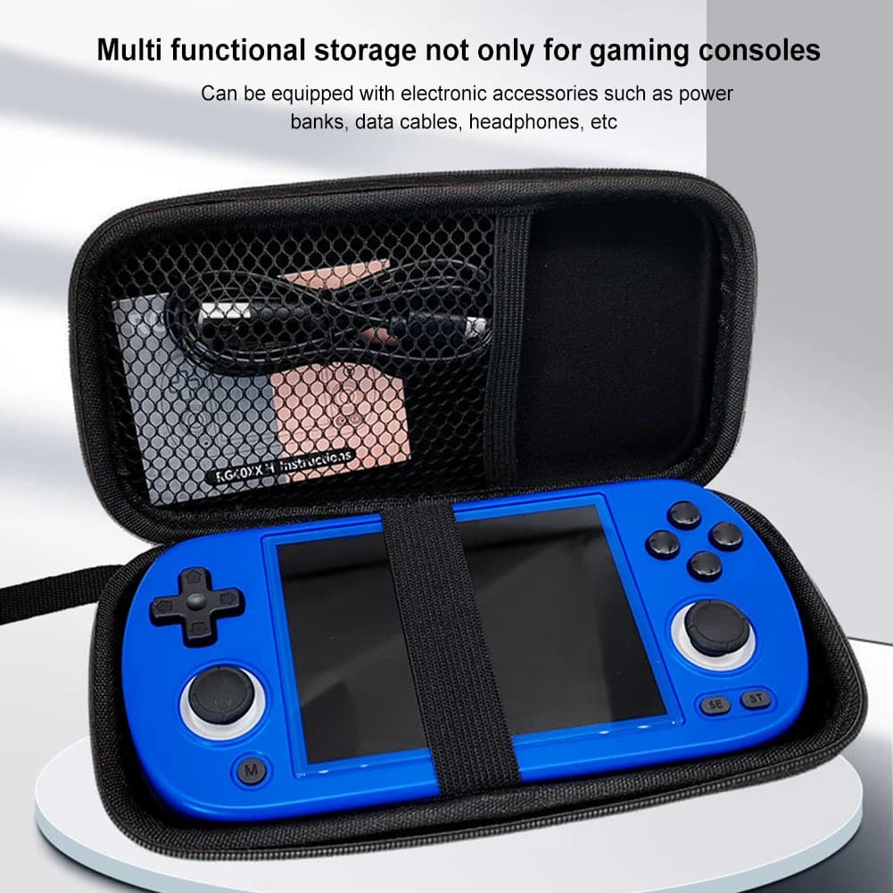 Étui rigide avec protecteur d'écran pour Anbernic RG40XX H - Coque de protection et accessoires gaming