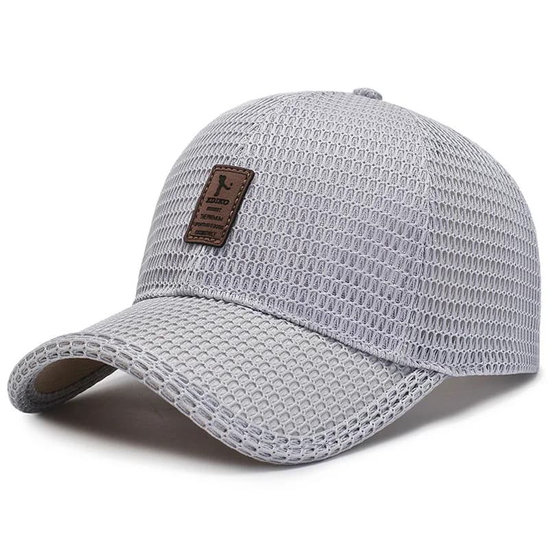 Casquette mesh élégante pêche été - Léger respirant père pêcheur - Essentiel activités outdoor