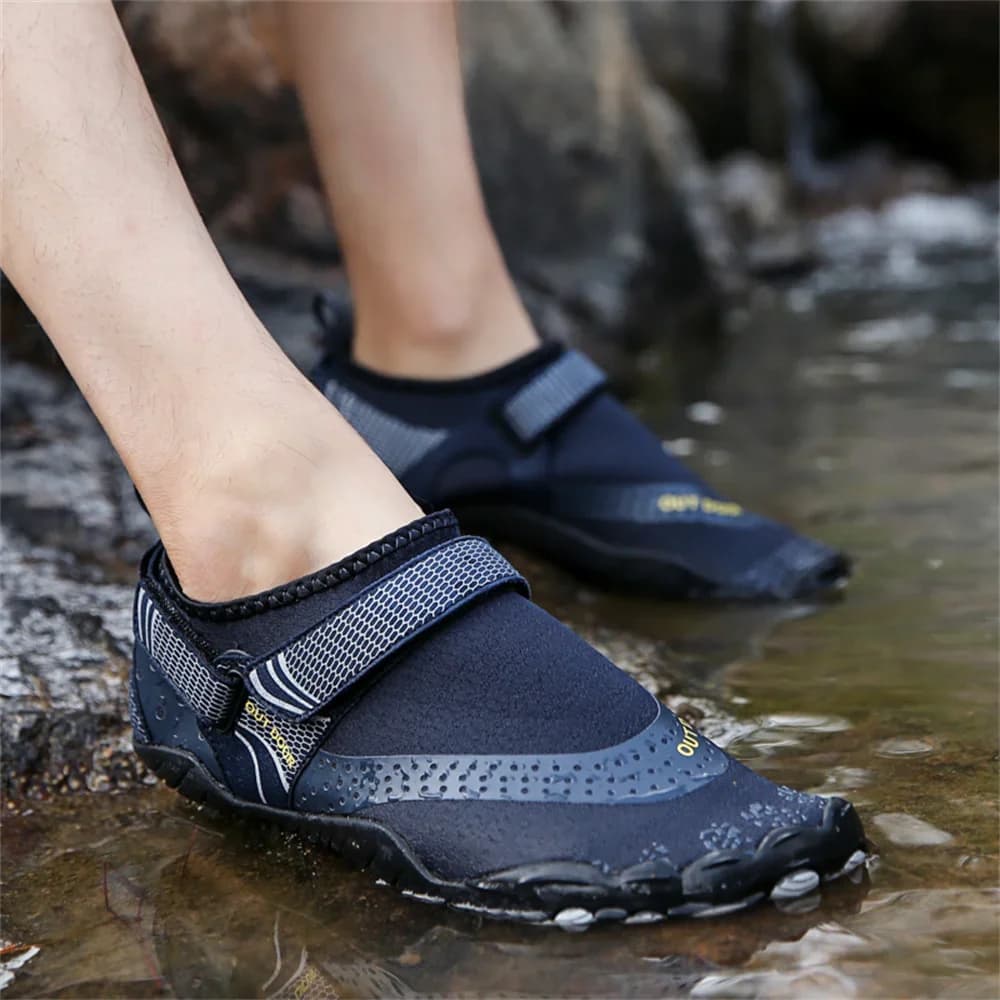Chaussures cinq doigts aquatiques homme femme séchage rapide anti-dérapantes pêche natation
