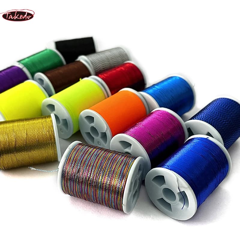 Fil de pêche TAKEDO TN01 0.22mm 0.28mm 100 yards NCP pour ligaturer hameçons et anneaux -