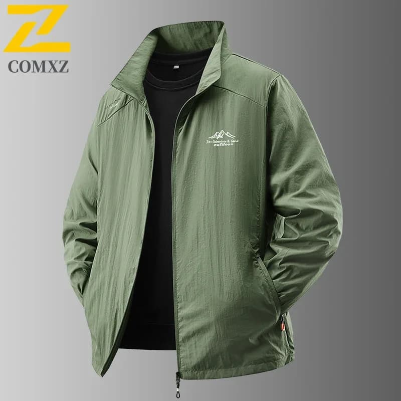 Veste pêche été homme protection UV légère soie glacée respirante anti-soleil pêche en mer