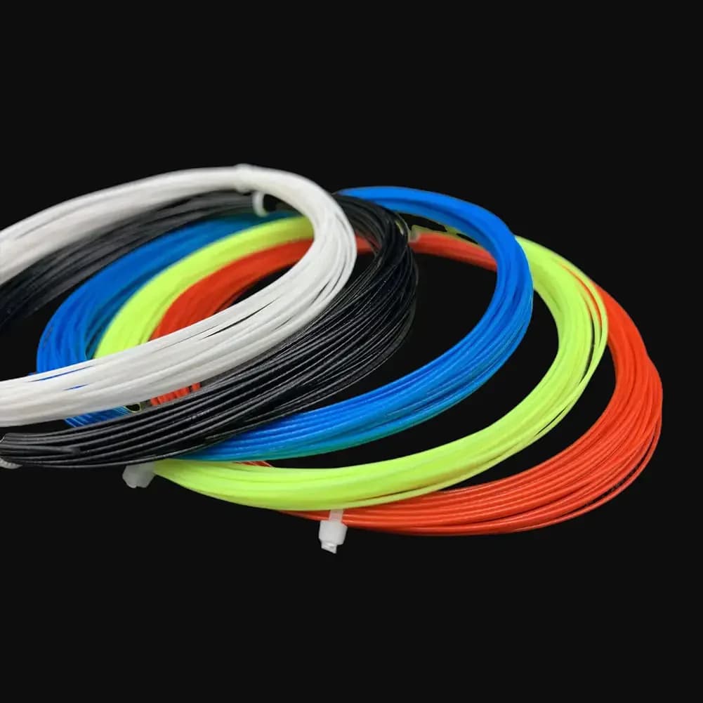 Fil multicolore 0.7mm 10m pour canne à pêche - Résistance BG65 équipement sport pêche moulinets