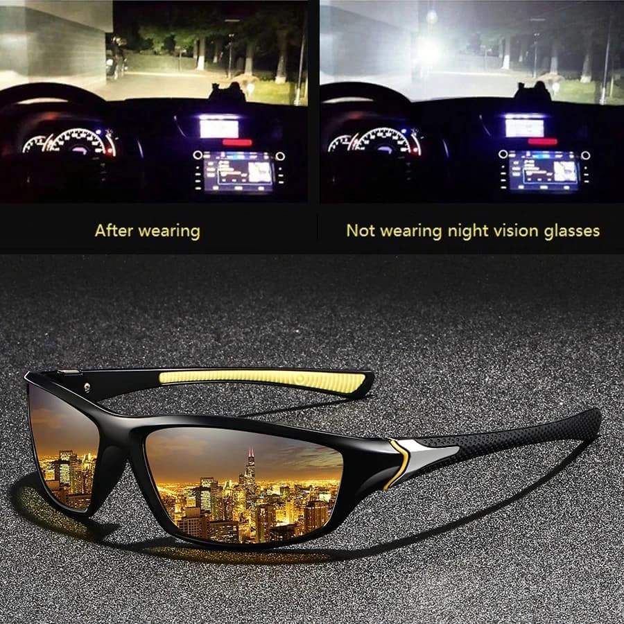 Lunettes de sécurité pêche SCVCN - Protection UV400 pour homme et femme - Vélo et sport outdoor
