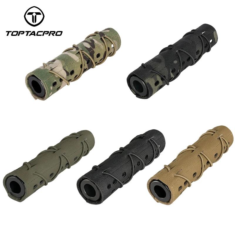 Manchon silencieux tactique 7 pouces protection chaleur pêche équipement laser découpé