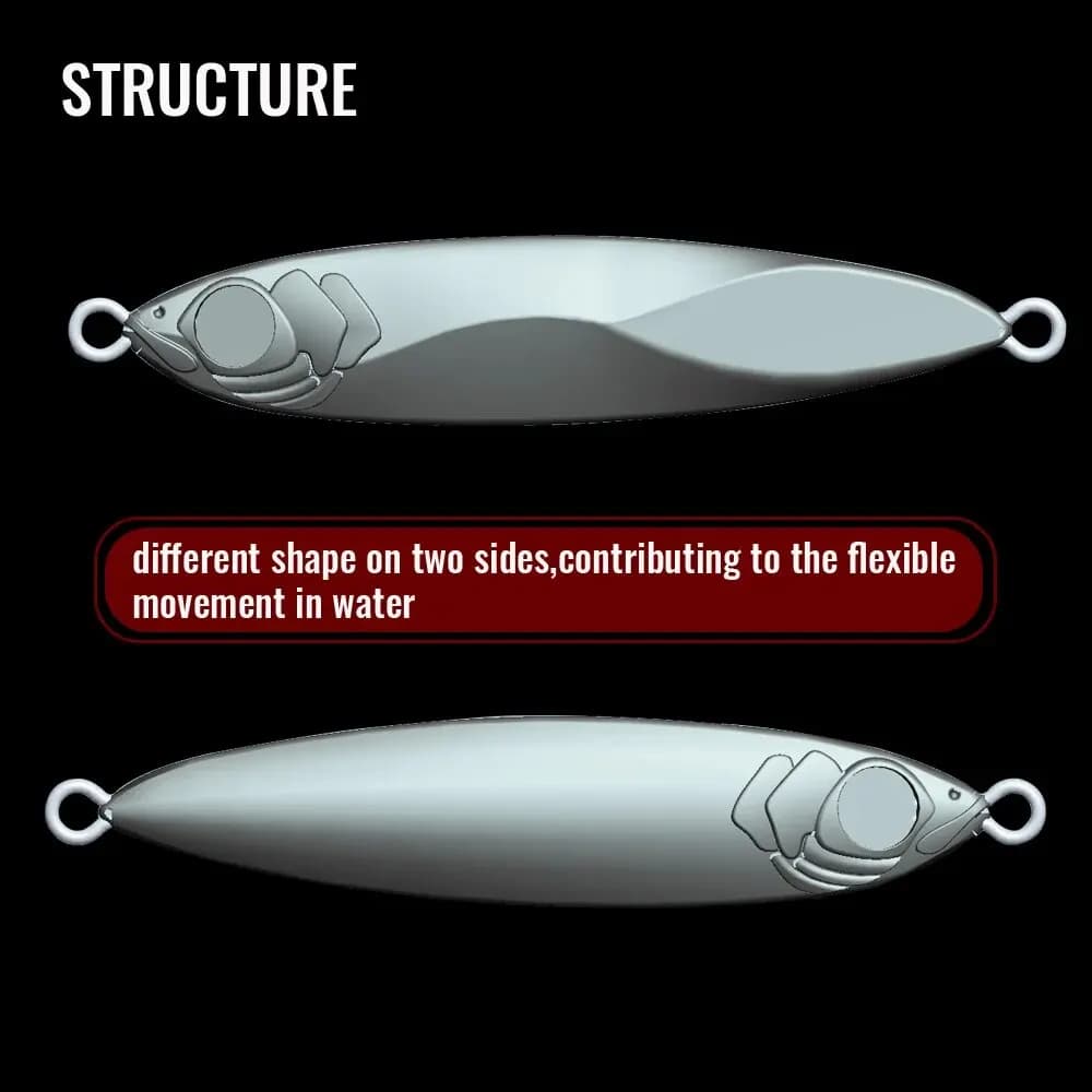 Cuillère Tournante Métal 20-40g Œil Laser 3D - Leurre Spinning Popper Pêche Carnassiers Spinnerbait
