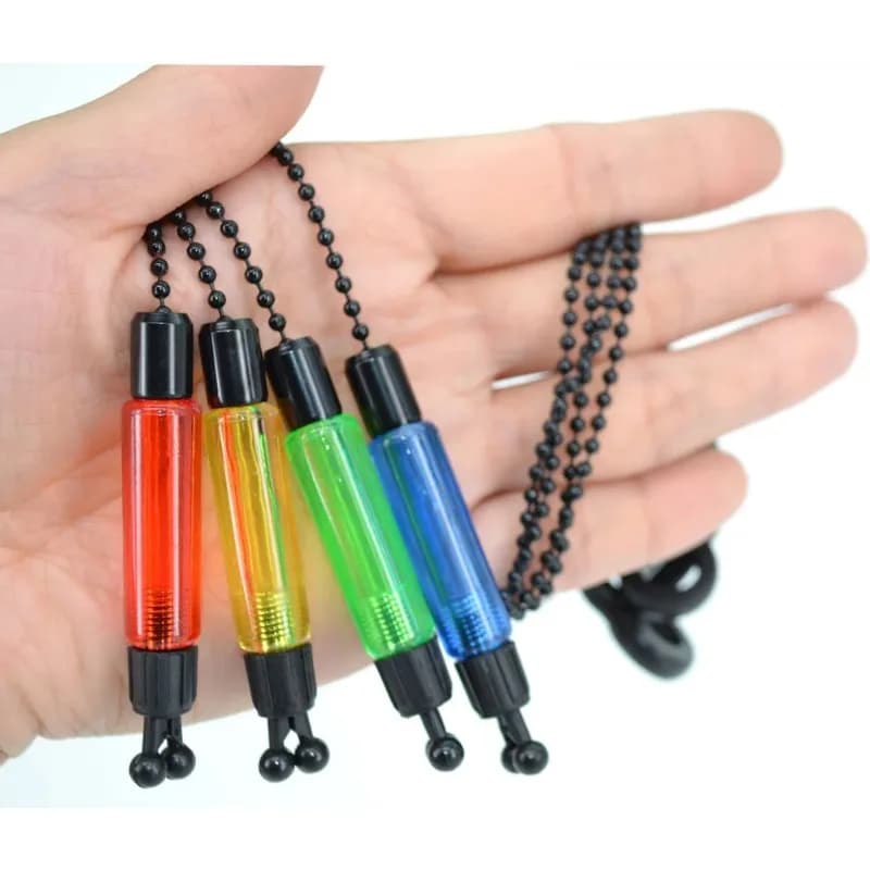 Swinger souple chaîne pour alarmes de pêche carpe - Pince indicateur de touche durable - Accessoires Hirisi
