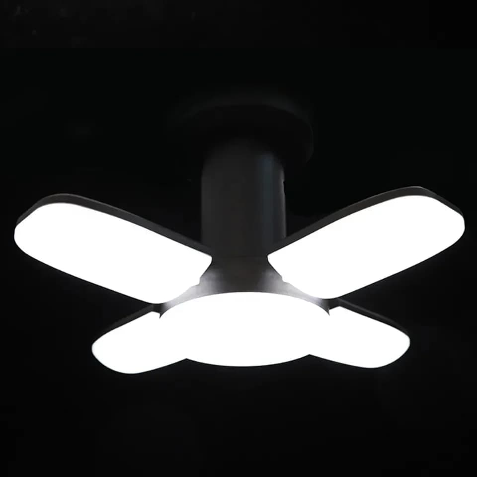 Lampe de tente LED rechargeable avec projecteur pliable pour pêche et randonnée nocturne