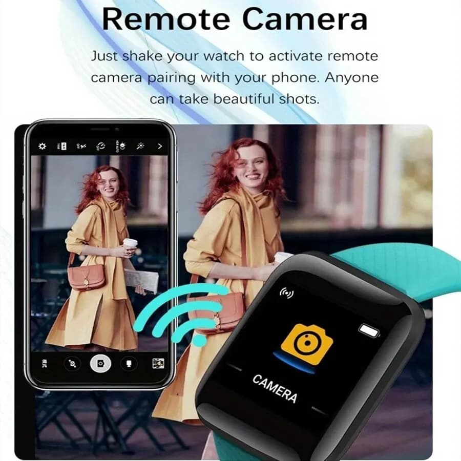 Montre connectée multifonction 2024 pour enfants, hommes et femmes - Contrôle musique, messages, sport et alarme