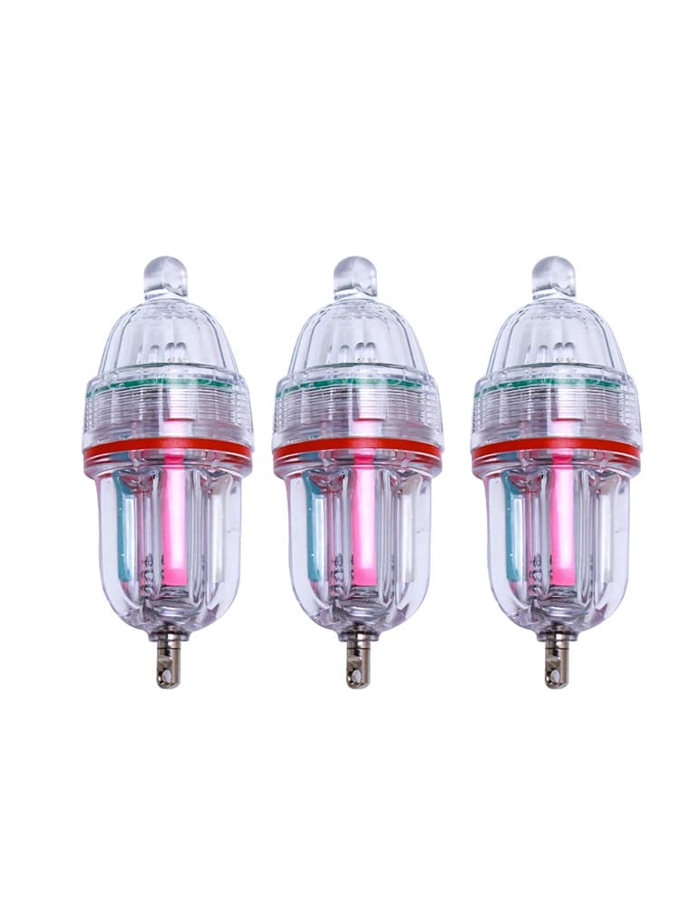 Lampe de pêche en mer LED haute pression verte et blanche - Attraction lumineuse pour poissons