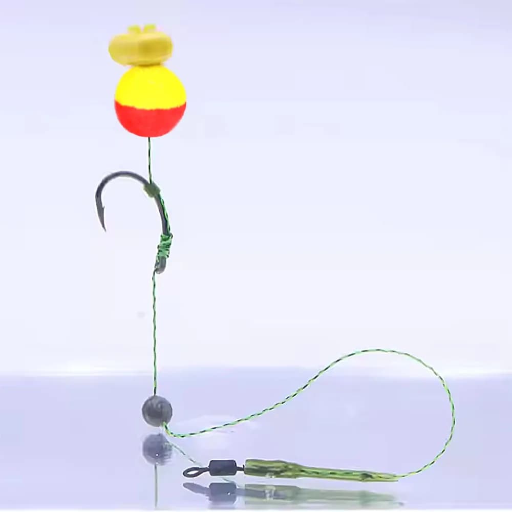 30 pop up boilies MNFT pour pêche à la carpe - appâts flottants deux tons avec boules de mousse