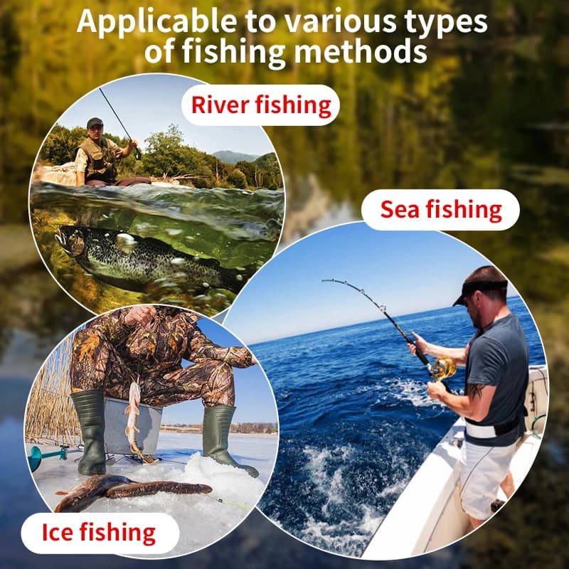 Erchang XF03 Sondeur portable 100m profondeur pour pêche lac mer avec échosondeur et détection appâts