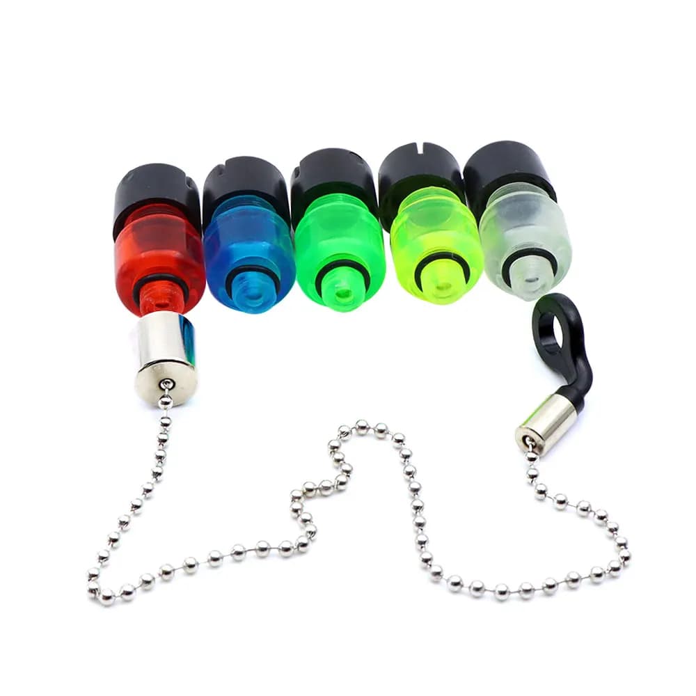 Indicateur de touche pour pêche à la carpe avec chaîne en acier - Swinger et bobine pour feeder
