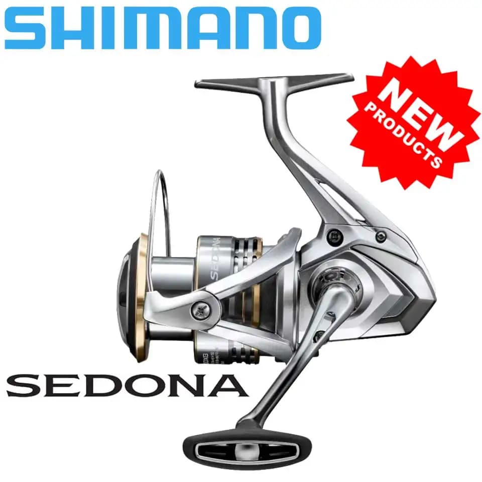 Moulinet de pêche spinning SHIMANO SEDONA 2023 ratio 5.0:1 6.2:1 4.7:1 frein avant 3+1BB HAGANE