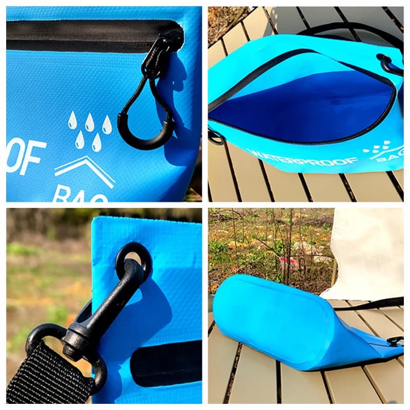 Sac étanche 5 litres XA17WA pour voyage rafting kayak randonnée aquatique bagagerie sportive