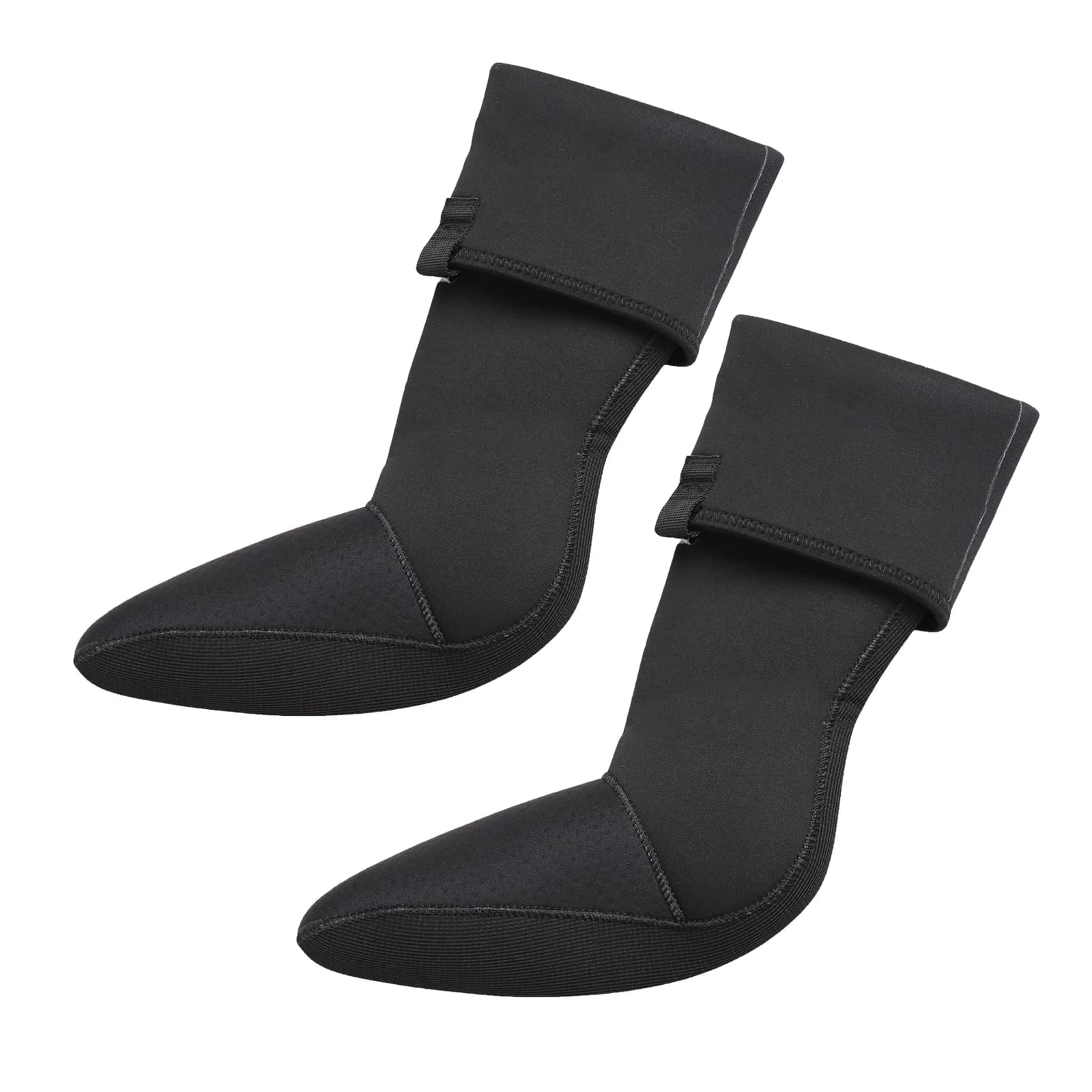 Chaussettes wading néoprène 4mm résistantes à l'abrasion pour pêche à la mouche unisexe