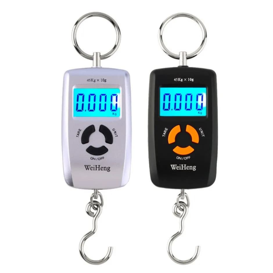 Mini balance électronique suspendue 45kg portable pour voyage poissons et bagages