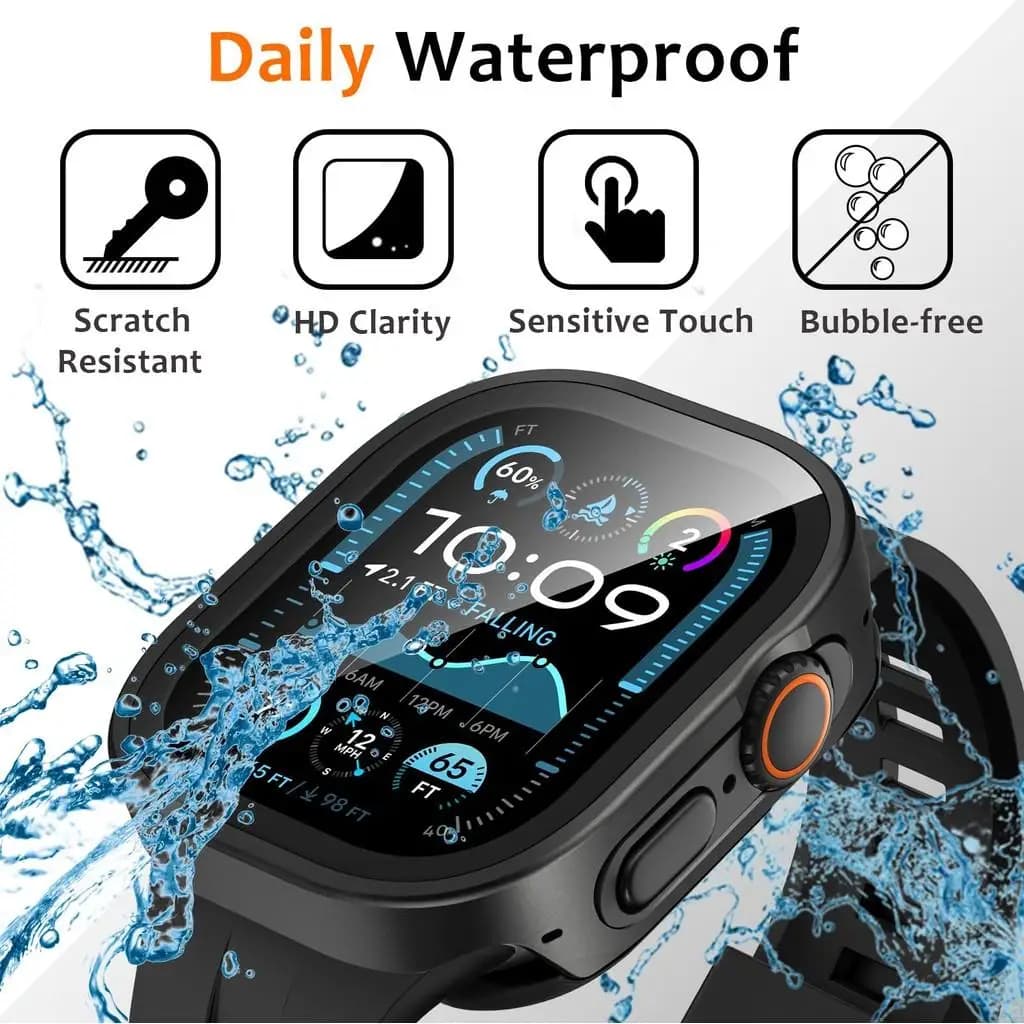 Étui métal aluminium étanche protection complète Apple Watch Ultra 3 49mm 11 10 46mm